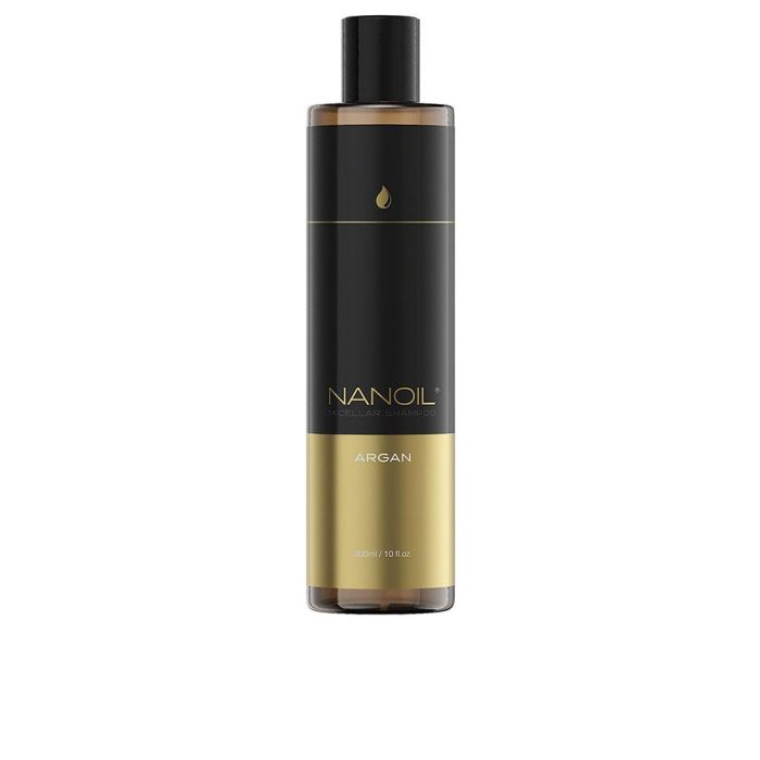 Nanoil Champú Micelar Argan para Cabello Débil, Seco y Apagado - Brillo e Hidratación, 300 ml Nanoil Champú Micelar Argan para Cabello Débil, Seco y Apagado - Brillo e Hidratación, 300 ml