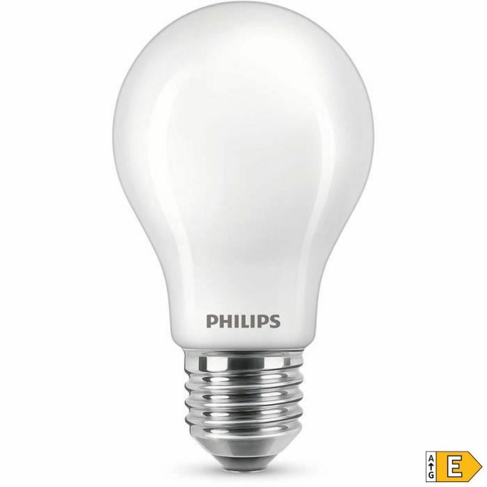 Philips Bombilla LED E27 Equivalente 75W, Luz Blanco Frío, No Regulable, Vidrio, Juego de 2 1 Philips Bombilla LED E27 Equivalente 75W, Luz Blanco Frío, No Regulable, Vidrio, Juego de 2 1