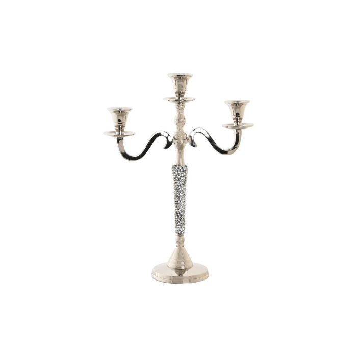 Candelabro Tradicional DKD Home Decor Plateado 10 x 35 x 26 cm