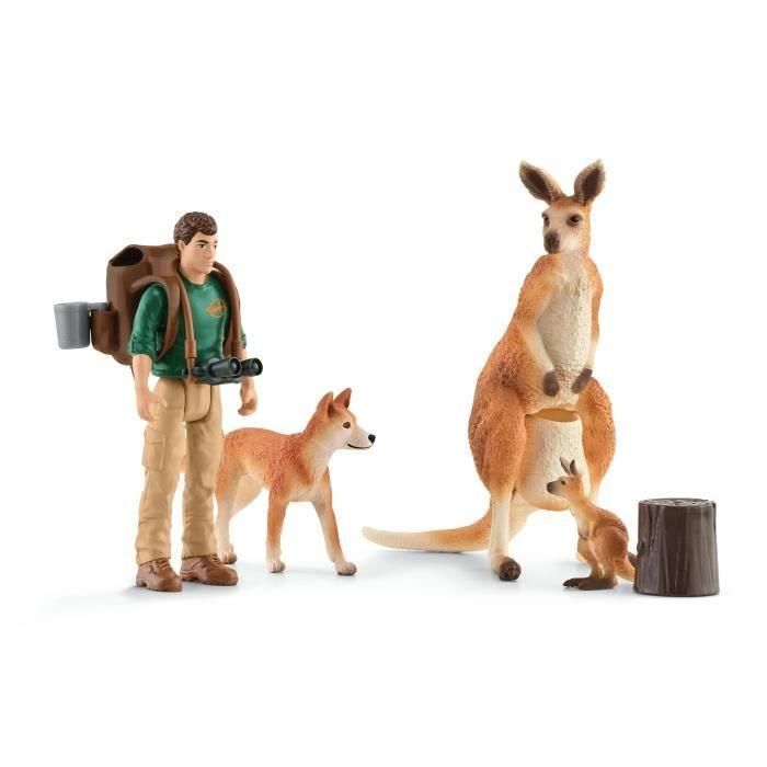 Caja Aventuras en Oceanía, figuras de animales salvajes, Schleich 42550 Vida Salvaje, Para niños a partir de 3 años 1