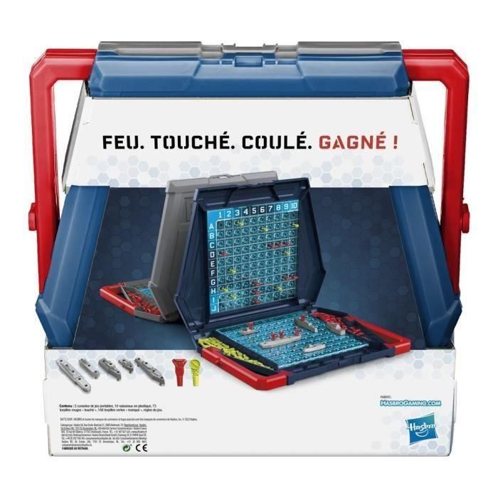 Hasbro Gaming Touchdown: Juego de Estrategia Clásico de Batalla para Niños a partir de 7 Años y 2 Jugadores 4 Hasbro Gaming Touchdown: Juego de Estrategia Clásico de Batalla para Niños a partir de 7 Años y 2 Jugadores 4