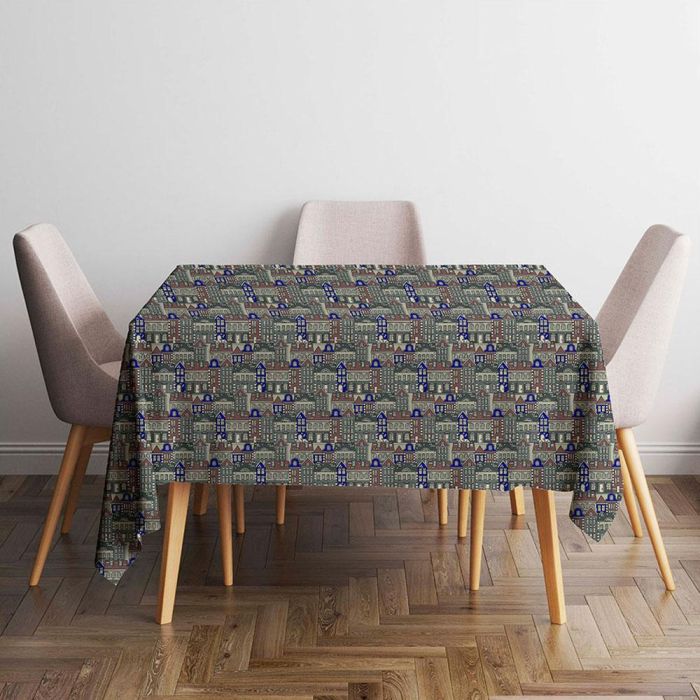 Things Home Trade Rollo mantel antimanchas Town 601, 65% algodón 35% poliéster, 1,40 x 25 m 1 Things Home Trade Rollo mantel antimanchas Town 601, 65% algodón 35% poliéster, 1,40 x 25 m 1
