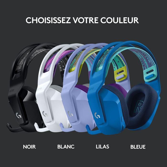 Logitech G733 LIGHTSPEED Wireless RGB Gaming Headset 20 Logitech G733 LIGHTSPEED Wireless RGB Gaming Headset 20