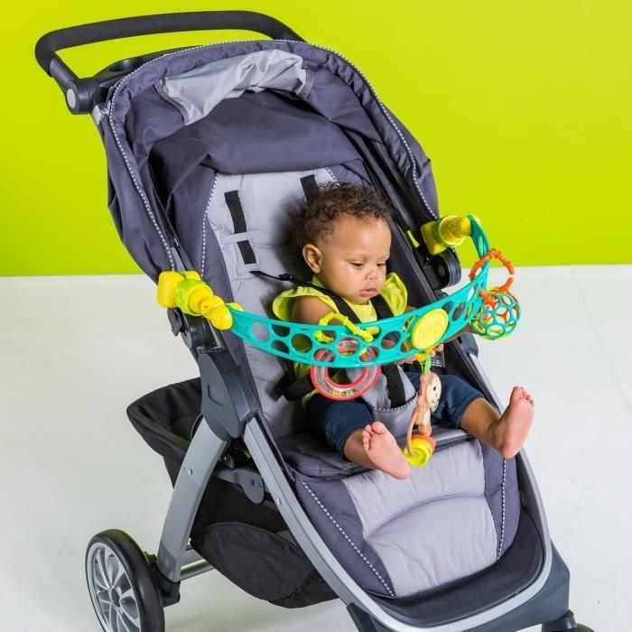 Bright Starts OBA0074451815360 Oball Arco de Juego para Cochecito de Bebé 0 Meses+ 4