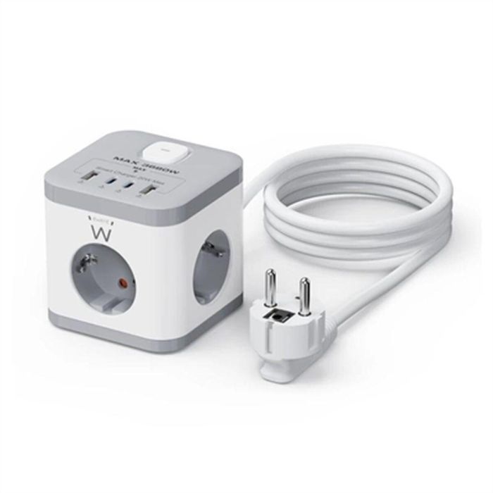 Regleta Ewent EW3863 3680 W (1,5 m) 2
