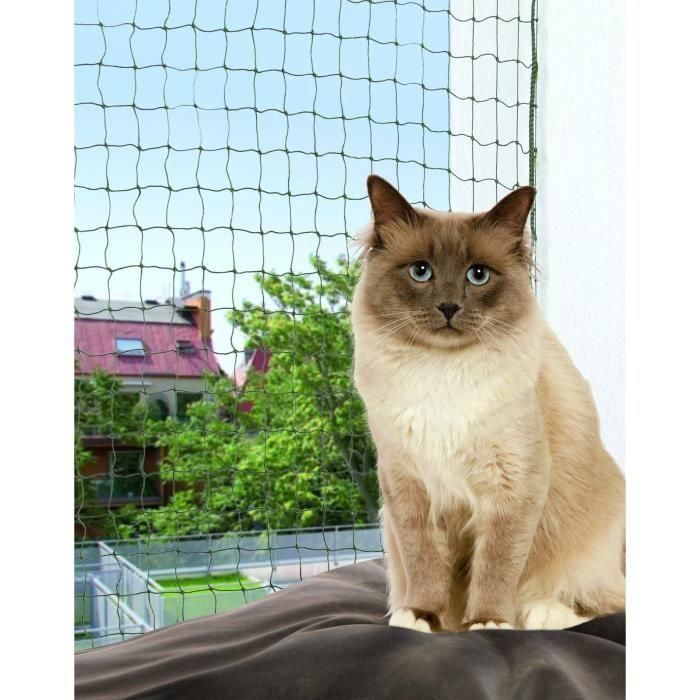 Trixie TRI4011905442938 Red de protección para gatos 4x3m Trixie TRI4011905442938 Red de protección para gatos 4x3m