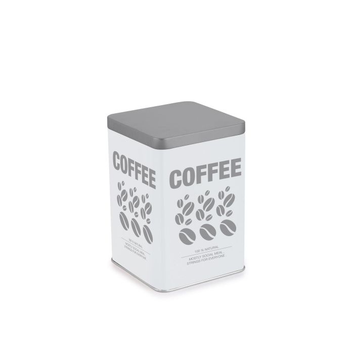 Bote de metal para café Quttin, 10.5x15 cm (12 Unidades) 2 Bote de metal para café Quttin, 10.5x15 cm (12 Unidades) 2