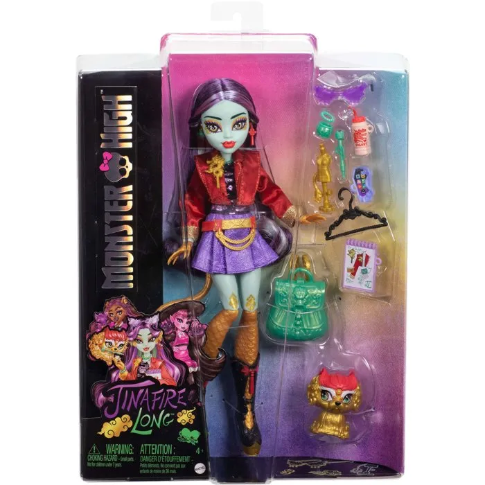 Monster High Muñeca Larga Jinafire MATHYV58 5