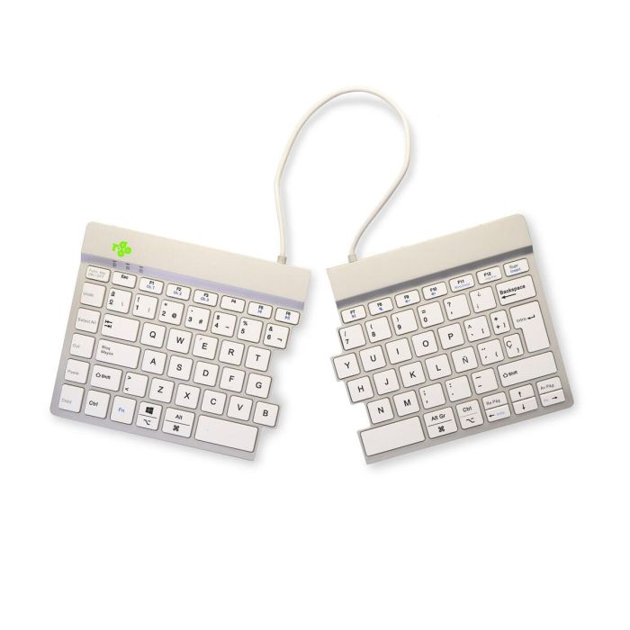 Teclado y Ratón R-Go RGOSBESWLWH Blanco Español QWERTY 2