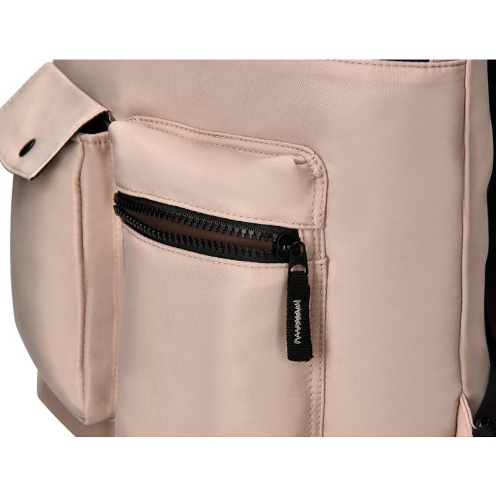 Cartera Antartik Bolso Mochila Casual Color Beige 400x120x390 mm 6