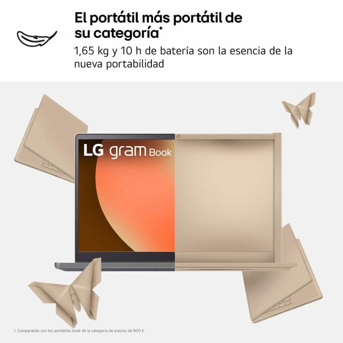 Laptop LG 15U50T-G.AA56B Qwerty Español 15" 16 GB RAM 512 GB SSD 1 Laptop LG 15U50T-G.AA56B Qwerty Español 15" 16 GB RAM 512 GB SSD 1