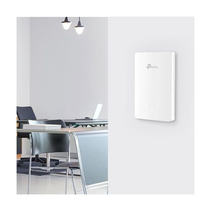 TP-LINK EAP615-WALL punto de acceso inalámbrico 1774 Mbit/s Blanco Energía sobre Ethernet (PoE) 4 TP-LINK EAP615-WALL punto de acceso inalámbrico 1774 Mbit/s Blanco Energía sobre Ethernet (PoE) 4