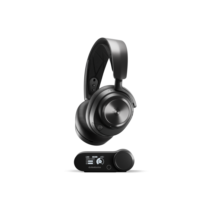 SteelSeries Arctis Nova Pro Wireless Auriculares Inalámbrico Diadema Juego Bluetooth Negro 61520 1