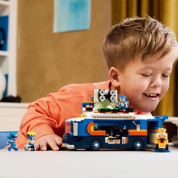 LEGO Sonic the Hedgehog 77006 Camión de Control del Equipo Sonic - Juguete de Construcción para Niños de 8+ Años 4 LEGO Sonic the Hedgehog 77006 Camión de Control del Equipo Sonic - Juguete de Construcción para Niños de 8+ Años 4