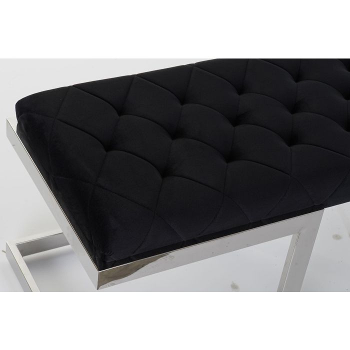 Descalzadora Moderno DKD Home Decor Negro 40 x 40 x 140 cm 1