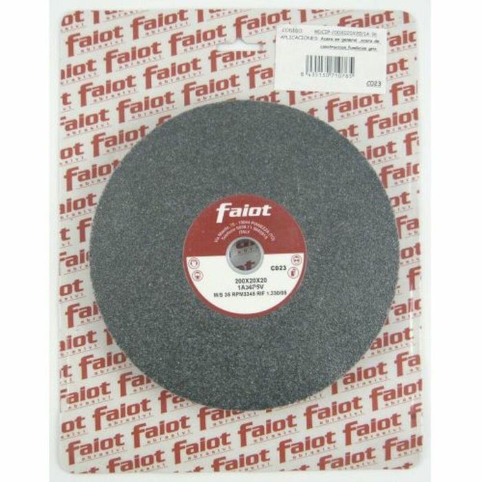 Muela abrasiva FAIOT 1A-36 175 mm Gris