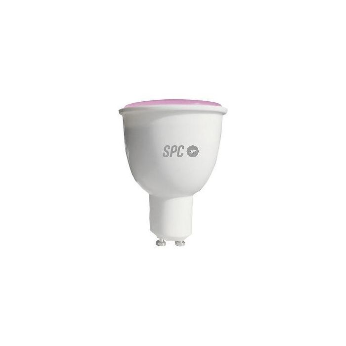 BOMBILLA INTELIGENTE SPC SIRIUS 380 - BLANCA+COLOR - 4.5W (EQUIVALENTE 35W) - GU10 - D50 - APP SPC IOT 1 BOMBILLA INTELIGENTE SPC SIRIUS 380 - BLANCA+COLOR - 4.5W (EQUIVALENTE 35W) - GU10 - D50 - APP SPC IOT 1