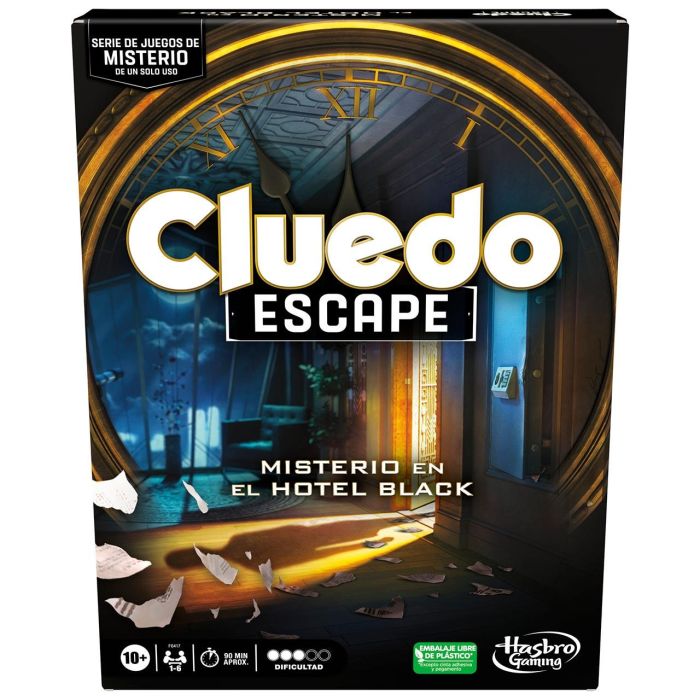 Hasbro Games Cluedo Escape Traición En El Hotel F6417 Juego de Mesa para Niños y Adultos 1 Hasbro Games Cluedo Escape Traición En El Hotel F6417 Juego de Mesa para Niños y Adultos 1