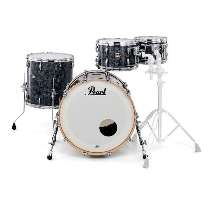 Set De Cascos M.Maple Gum 2216Bx/1007T/1208T/1616F - Black Diamon Pearl 1