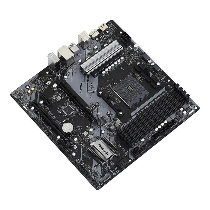 ASRock B550M Phantom Gaming 4 Placa Base AMD B550 Socket AM4 Micro ATX para PC Gaming 2