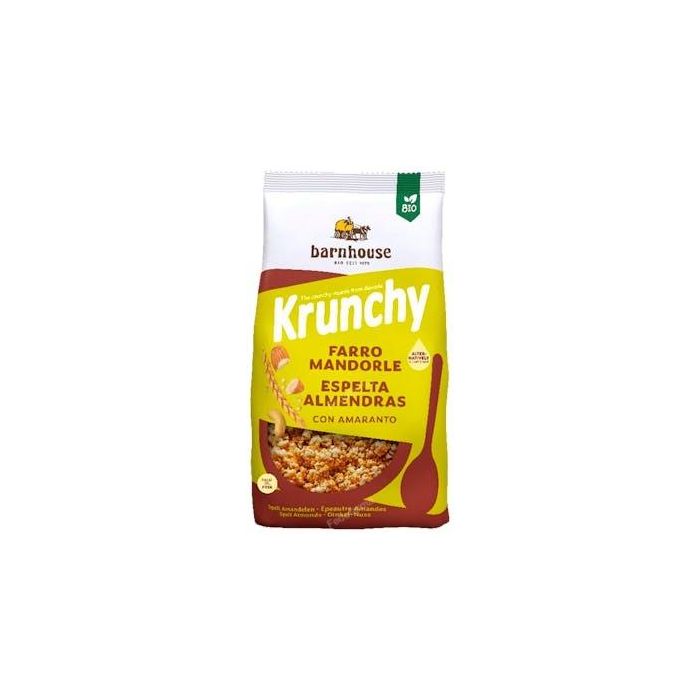 BARNHOUSE Muesli Krunchy de Espelta con Almendras y Amaranto 375G