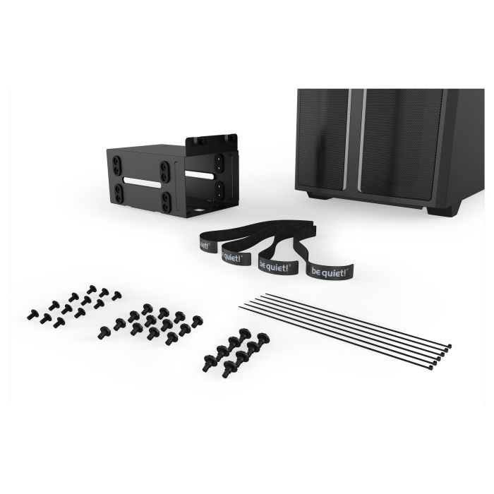 Be Quiet! Midi Tower PURE BASE 500DX Negra ATX, Micro ATX, Mini-ATX para PC con Iluminación RGB