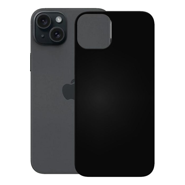 PEDEA 50160972 - Funda TPU Negra para Apple iPhone 15 Plus (6.7") - Protectora Antirayaduras PEDEA 50160972 - Funda TPU Negra para Apple iPhone 15 Plus (6.7") - Protectora Antirayaduras