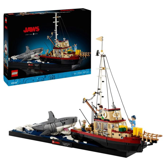 LEGO 21350 Ideas Tiburón Juego Construcción 1503 Piezas
