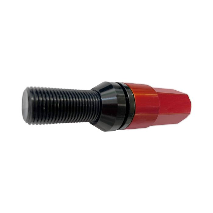 Omp Juego De 20 Tornillos Con Protector Rojo M12x1.25 Llave 17-19 Largo 28 mm Aluminio DIN 12.9 OMPS09971206 2