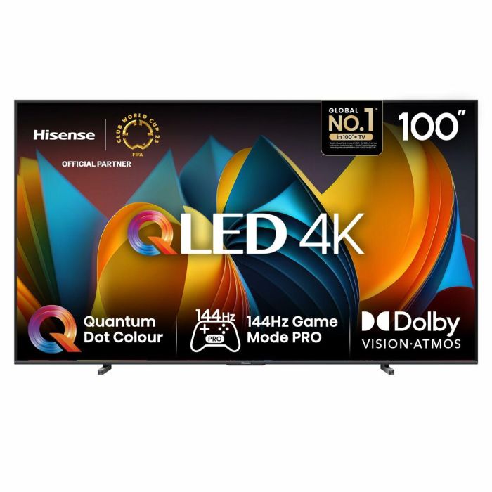 Smart TV Hisense 100E7NQ 100 100" 4K Ultra HD LED HDR QLED Negro