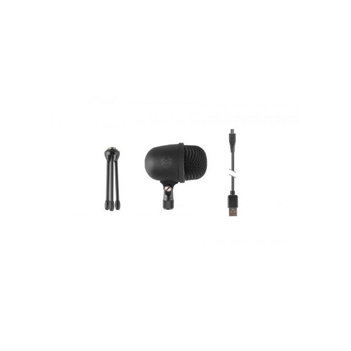 Krom Kimu Pro Negro Micrófono para PC con Sonido de Estudio, Fácil de Transportar, NXKROMKIMUPRO 11