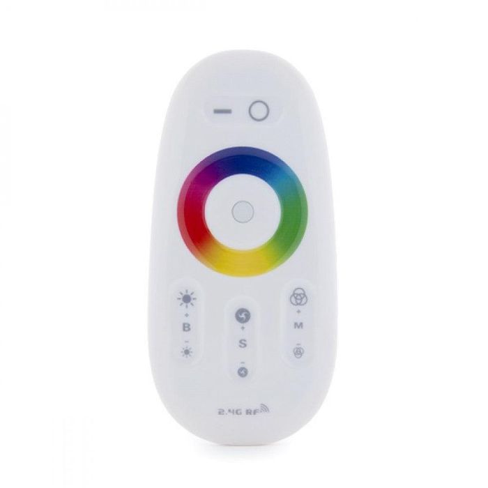 Controlador Mando Táctil RF 2.4GHz Inalámbrico para Tiras LED RGBW 12-24V DC hasta 576W con Control de Brillo, Colores y Memoria 3 Controlador Mando Táctil RF 2.4GHz Inalámbrico para Tiras LED RGBW 12-24V DC hasta 576W con Control de Brillo, Colores y Memoria 3