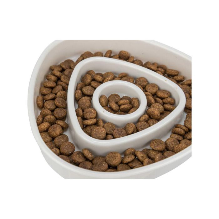 Comedero para Perro Trixie Slow Feeding Gris 350 ml 15 × 15 CM 10 Comedero para Perro Trixie Slow Feeding Gris 350 ml 15 × 15 CM 10