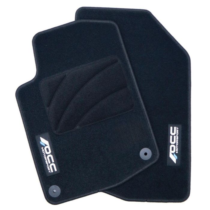 Set de Alfombrillas para Coche OCC Motorsport OCCPG0008LOG 5 Piezas 5 Set de Alfombrillas para Coche OCC Motorsport OCCPG0008LOG 5 Piezas 5