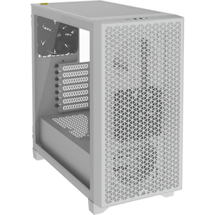 Corsair 3000D Airflow Caja PC Semitorre ATX Blanca Panel Cristal Templado, Flujo de Aire Óptimo, 2 Ventiladores, GPU 360mm 6 Corsair 3000D Airflow Caja PC Semitorre ATX Blanca Panel Cristal Templado, Flujo de Aire Óptimo, 2 Ventiladores, GPU 360mm 6