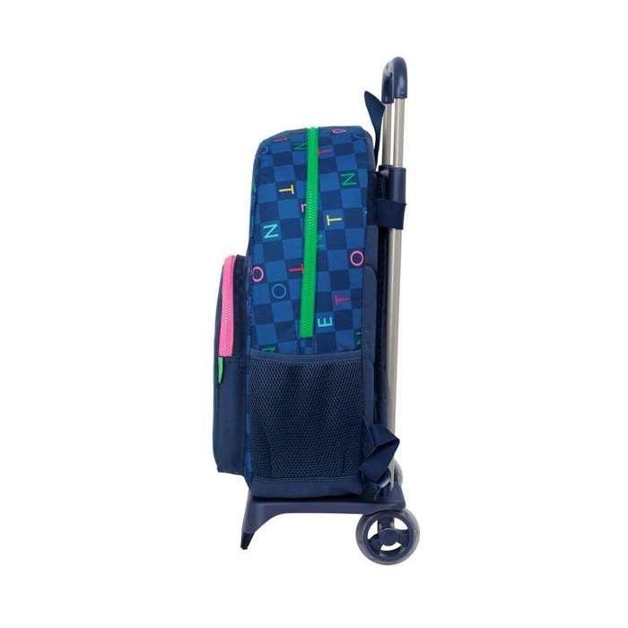 Mochila Safta Mod. 876 Con Carro 905 Benetton Damero 460x300x140 mm 2 Mochila Safta Mod. 876 Con Carro 905 Benetton Damero 460x300x140 mm 2