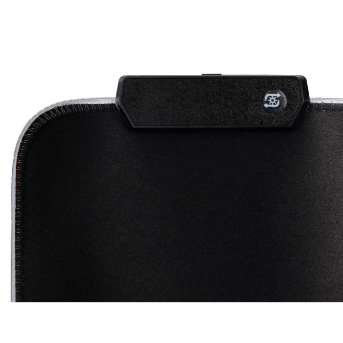 Q-connect Alfombrilla Gaming XXL con Iluminación LED RGB, Conexión USB, Base Antideslizante, Negra, 800x300x4 mm 1