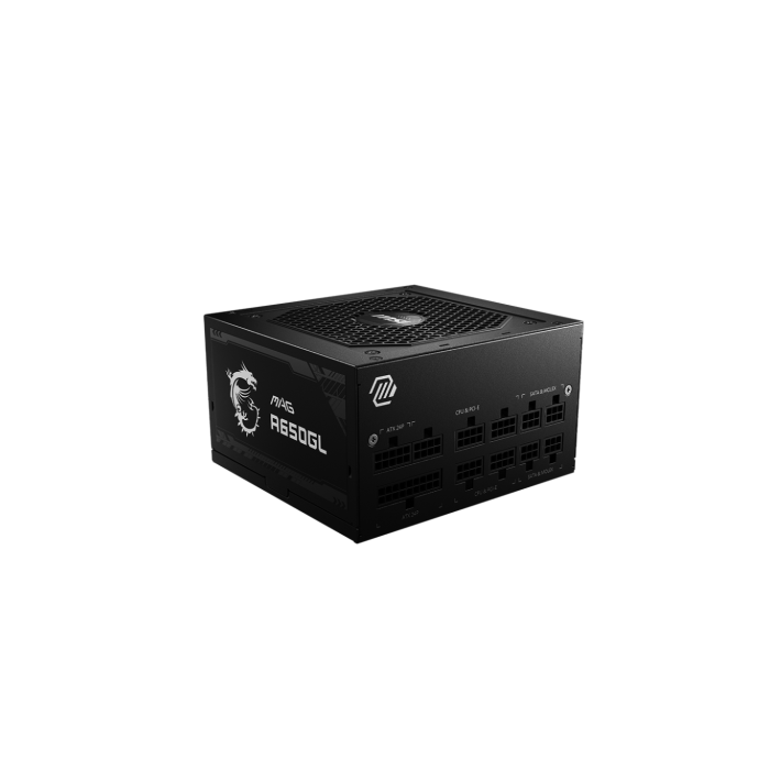 MSI MAG A650GL unidad de fuente de alimentación 650 W 20+4 pin ATX ATX Negro MSI MAG A650GL unidad de fuente de alimentación 650 W 20+4 pin ATX ATX Negro