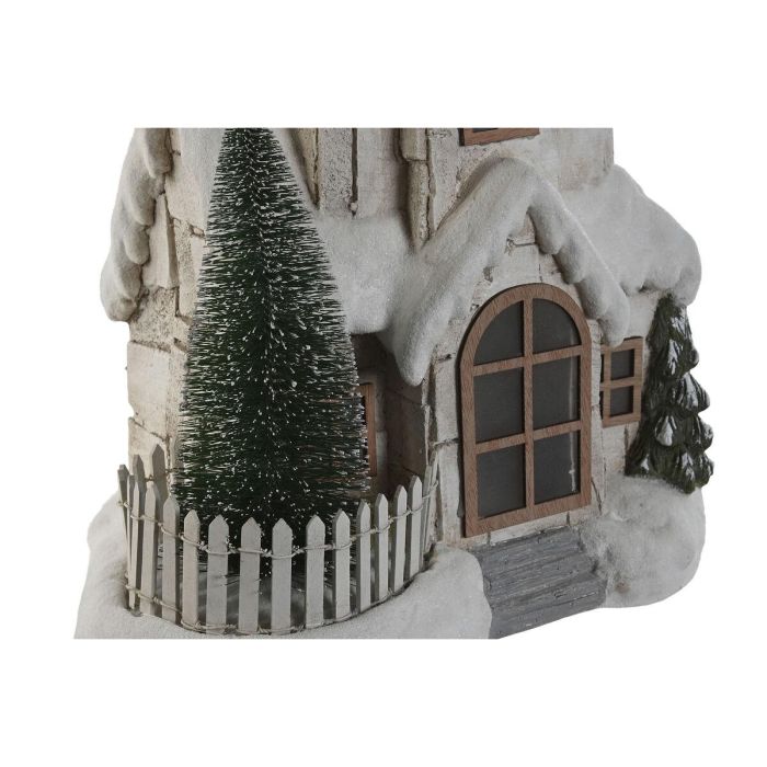 Decoracion Luminosa Navidad Moderna DKD Home Decor Blanco Verde 20 x 51 x 35 cm 3