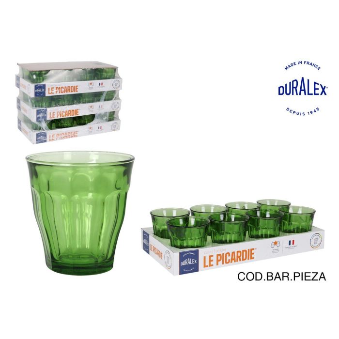 Duralex Vaso Picardie Verde 25 cm 0 Duralex Vaso Picardie Verde 25 cm 0