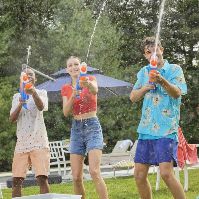 Nerf Super Soaker Flip Fill Lanzador de Agua con 4 Patrones de Disparo y Llenado Rápido, Juguetes para Mayores de 6 Años Nerf Super Soaker Flip Fill Lanzador de Agua con 4 Patrones de Disparo y Llenado Rápido, Juguetes para Mayores de 6 Años