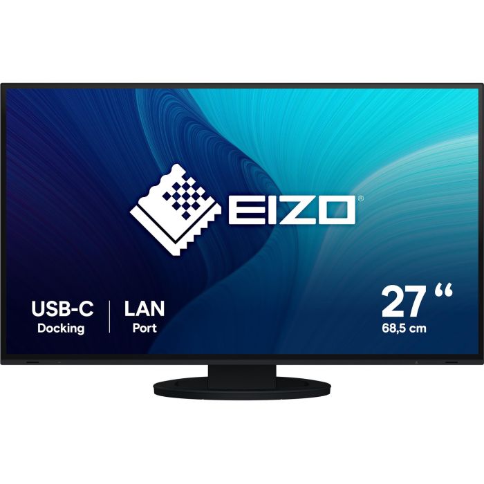 EIZO EV2795-BK Monitor IPS 27" (68cm) 16:9 con USB-C, HDMI y DisplayPort en color Negro