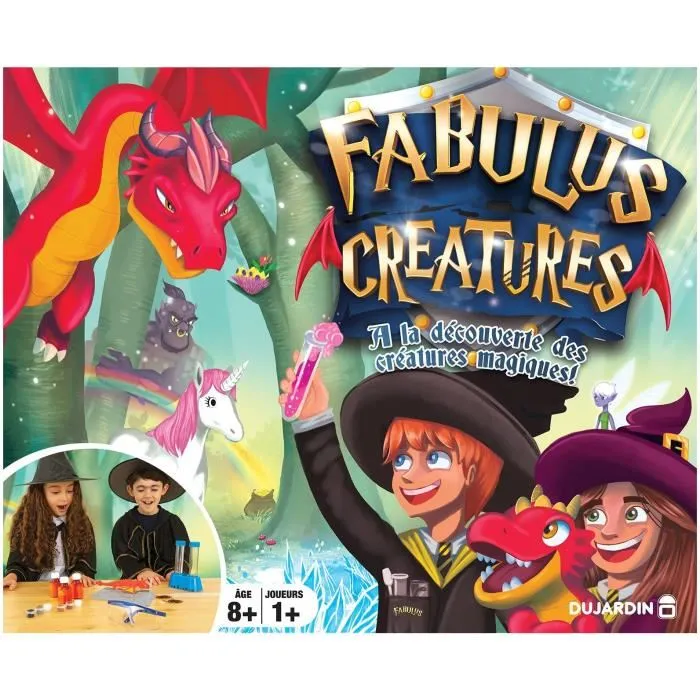 Dujardin DUJ3701656100393 Fabulus Creatures Juego de mesa a partir de 8 años 2 Dujardin DUJ3701656100393 Fabulus Creatures Juego de mesa a partir de 8 años 2