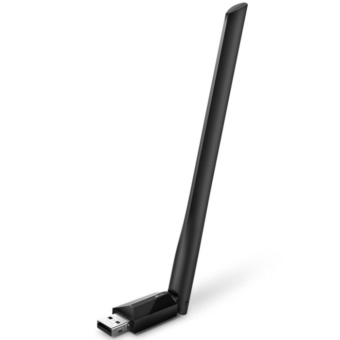 TP-Link T2U Plus Adaptador USB Wi-Fi AC600 Dual Band Alta Ganancia 5dBi para Windows/Mac
