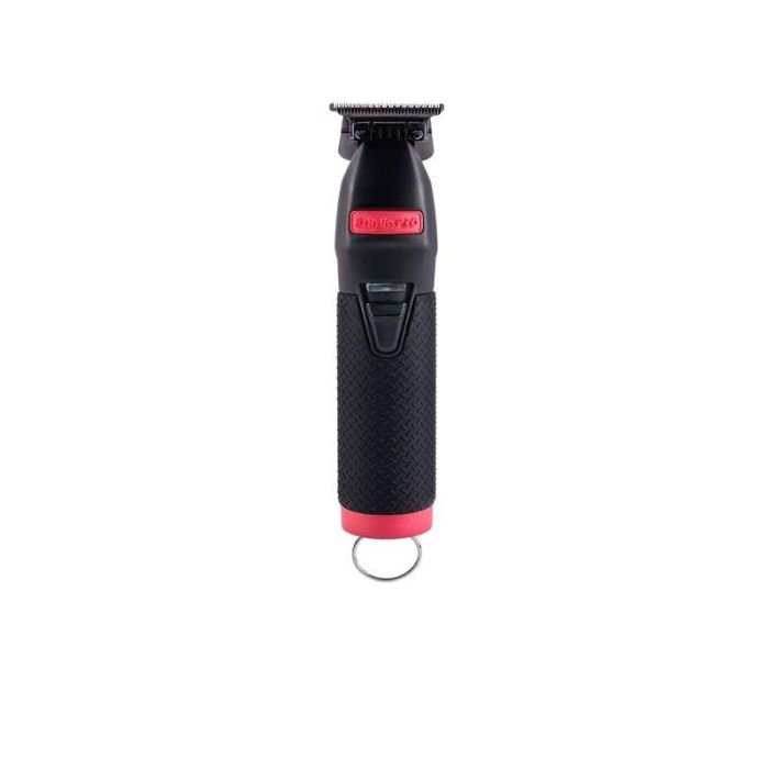 Babyliss Pro Trimmer SkeletonFX Boost+ Roja Mate & Negra, Cuchilla DLC, Motor Digital 7200 RPM, Batería 3300 mAh