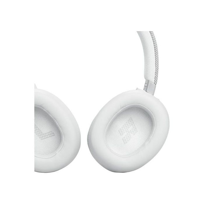 JBL LIVE 770 NC Auriculares Diadema Inalámbricos con Cancelación Activa de Ruido (ANC), Bluetooth 5.3, Autonomía 50h, Blanco