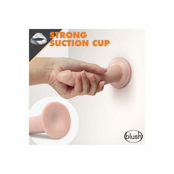 Consolador Realista Blush Dr Skin TPE Ø 3,8 cm 6 Consolador Realista Blush Dr Skin TPE Ø 3,8 cm 6