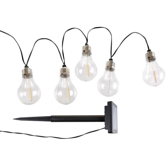 Guirnalda solar Guinguette GALIX - 10 LED 2 Guirnalda solar Guinguette GALIX - 10 LED 2