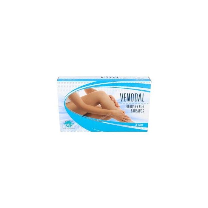 ESPADIET Venodal 20 Ampollas para la Circulación Periférica con Uva, Mirtilo y Castaño de Indias, Vitamina C y B
