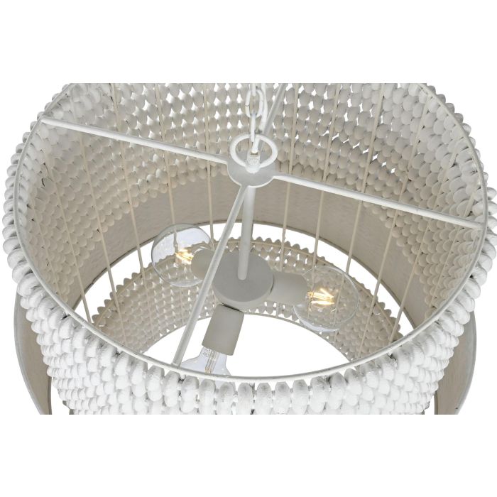 Lampara Techo Item Home DKD Home Decor Blanco 60 x 69 x 51 cm 4 Lampara Techo Item Home DKD Home Decor Blanco 60 x 69 x 51 cm 4